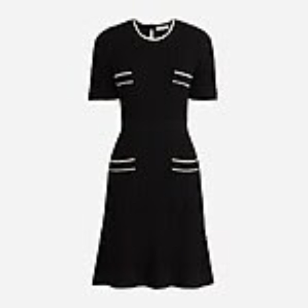 JCREW SHORT-SLEEVE CABLE-KNIT SWEATER-DRESS SIZE SMALL